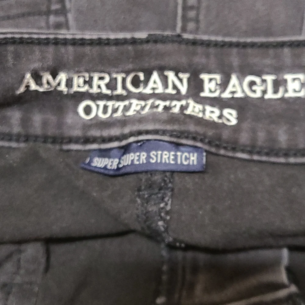 American Eagle Outfitters black denim short